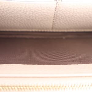 Marmont GG Zip Around Wallet Beige/White, view 7