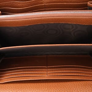 Denim GG Dionysus Chain Wallet Blue/Brown, view 8