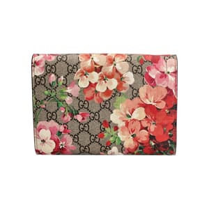 Supreme GG Blooms Dionysus Chain Wallet Floral, view 3