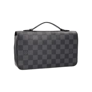 LOUIS VUITTON Damier Graphite XL Zippy Wallet | Luxity