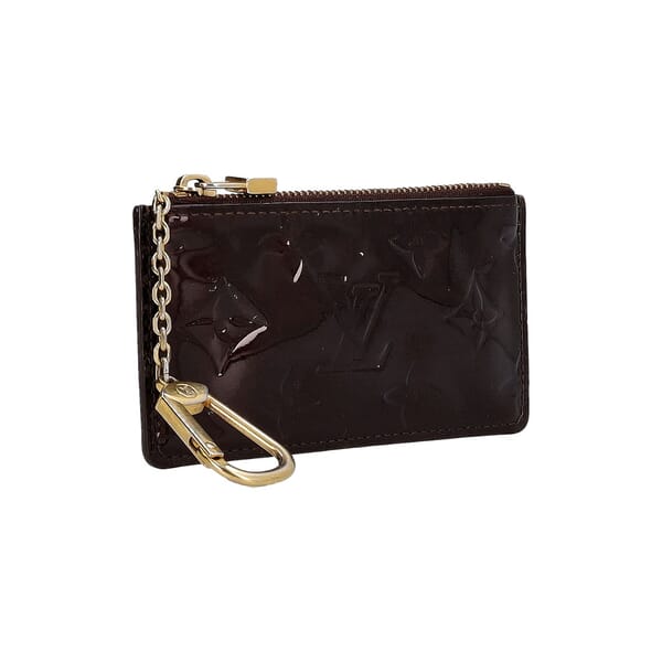 Vernis Key Pouch Amarante