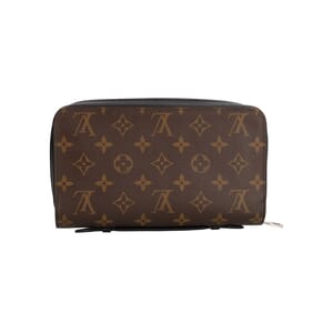 Monogram Macassar Zippy XL Wallet, view 3