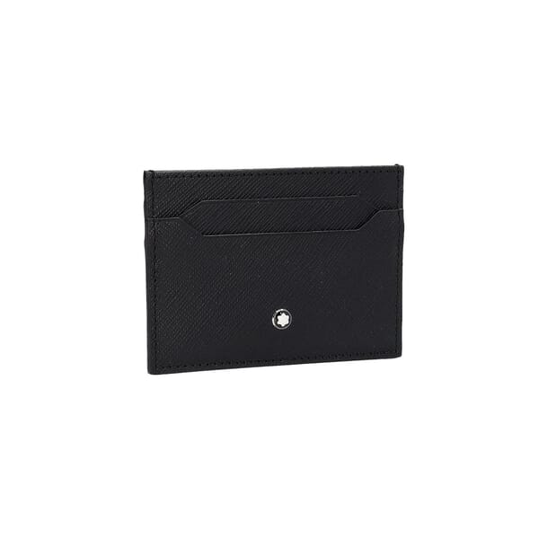 Saffiano Sartorial 5CC Card Holder Black