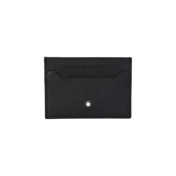 Saffiano Sartorial 5CC Card Holder Black