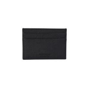 Saffiano Sartorial 5CC Card Holder Black, view 2