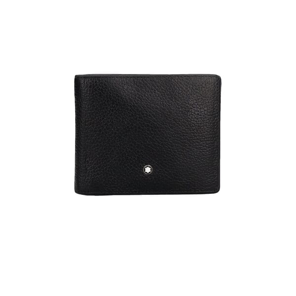 Leather Meisterstuck Bi-Fold Wallet Black