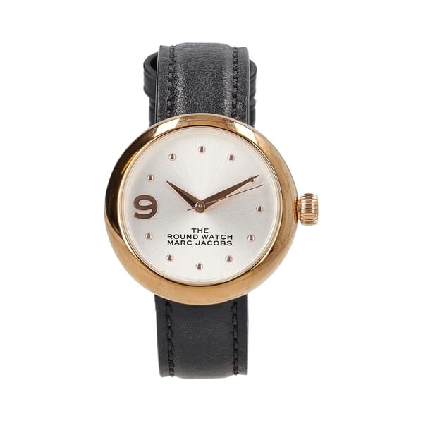 The Round Watch Black