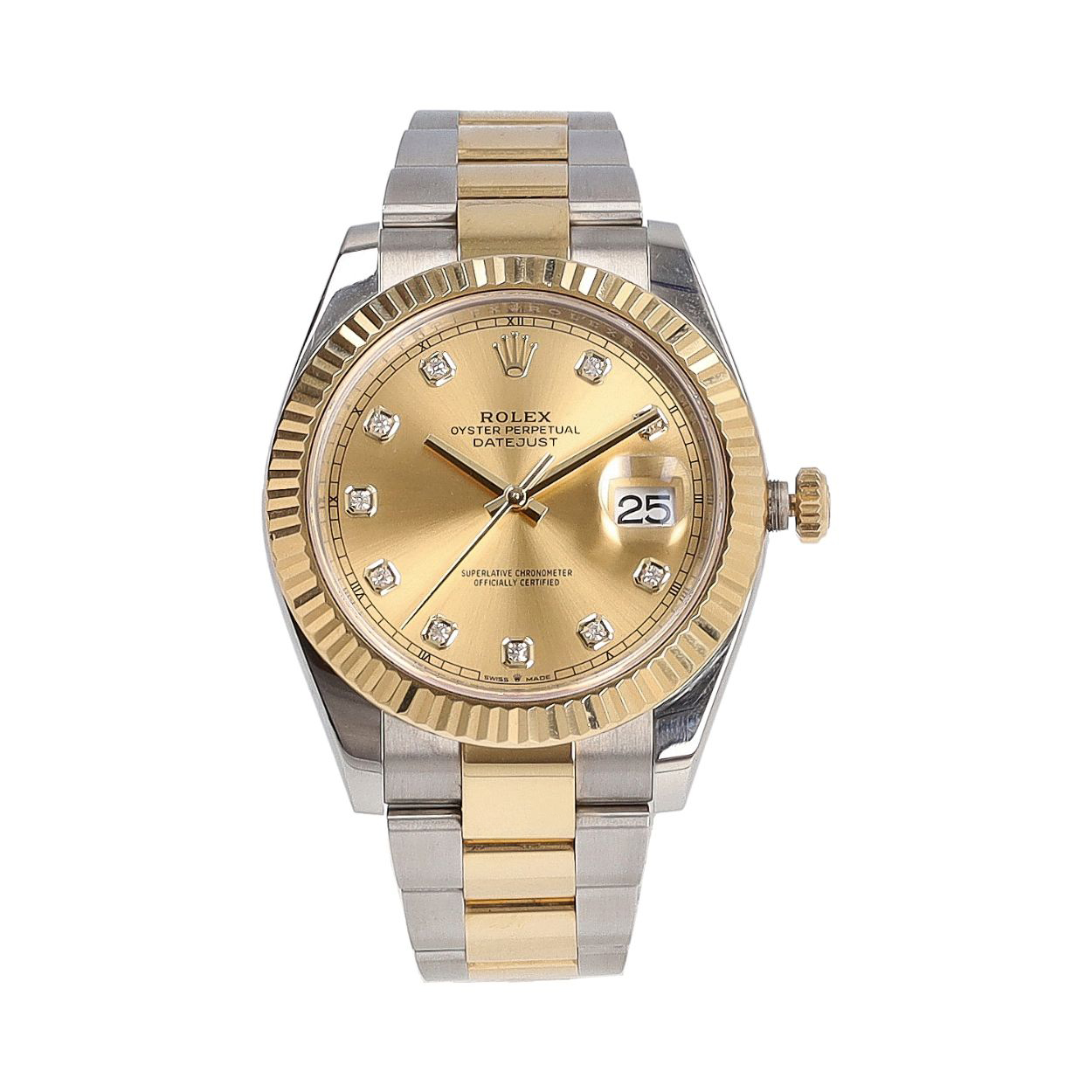 ROLEX Diamond Datejust | Luxity